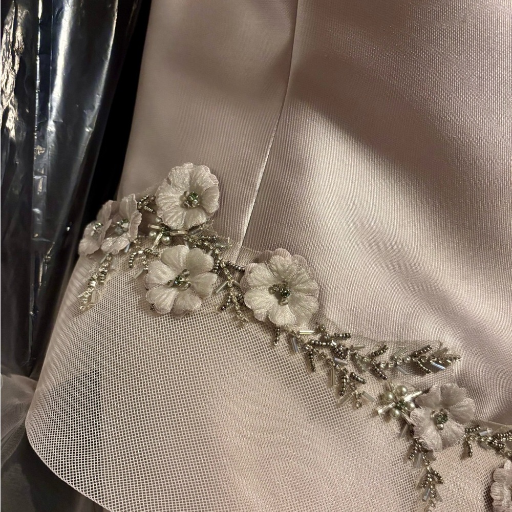Terani Couture - Elegant Satin Evening Gown - Picture 7 of 7